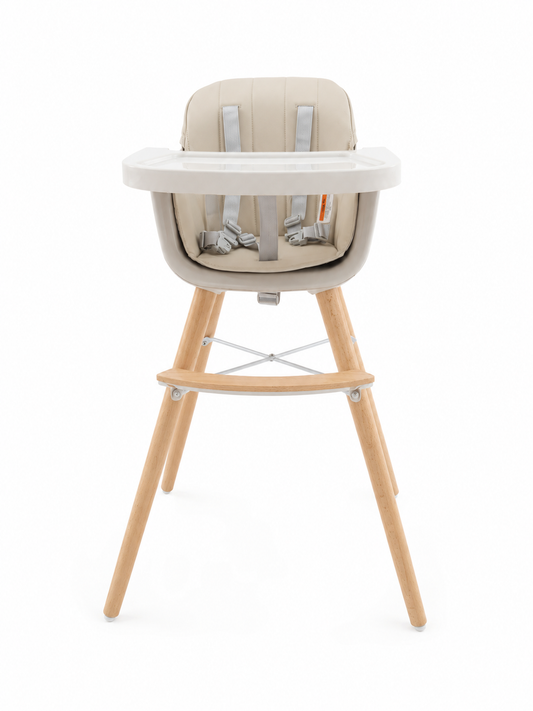 Silla Comedor Trona Beige