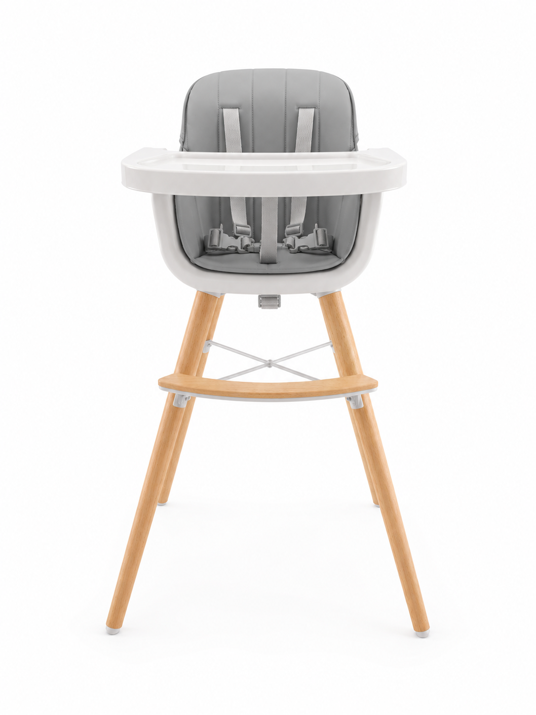 Silla Comedor Trona Gris