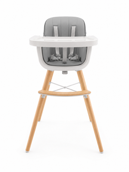Silla Comedor Trona Gris