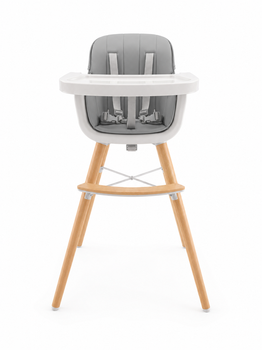 Silla Comedor Trona Gris
